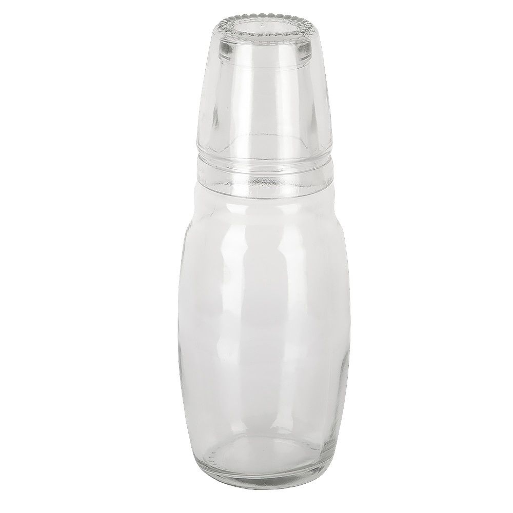 Графин со стаканом, набор 2пр. 1100мл/250мл (стекло) (индивидуальная упаковка)