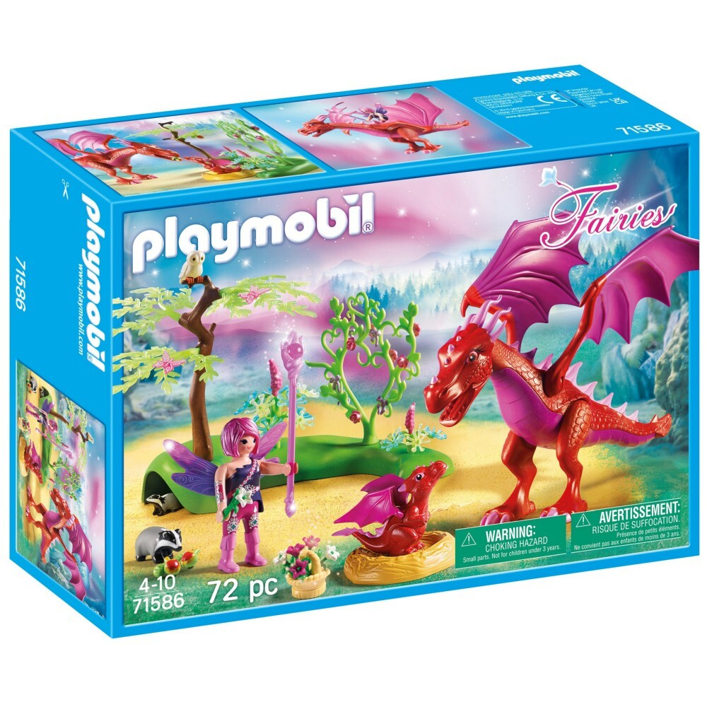 Playmobil - Фея-дракон с молодым драконом 71586 / артикул   71586  / GTIN 4008789715869