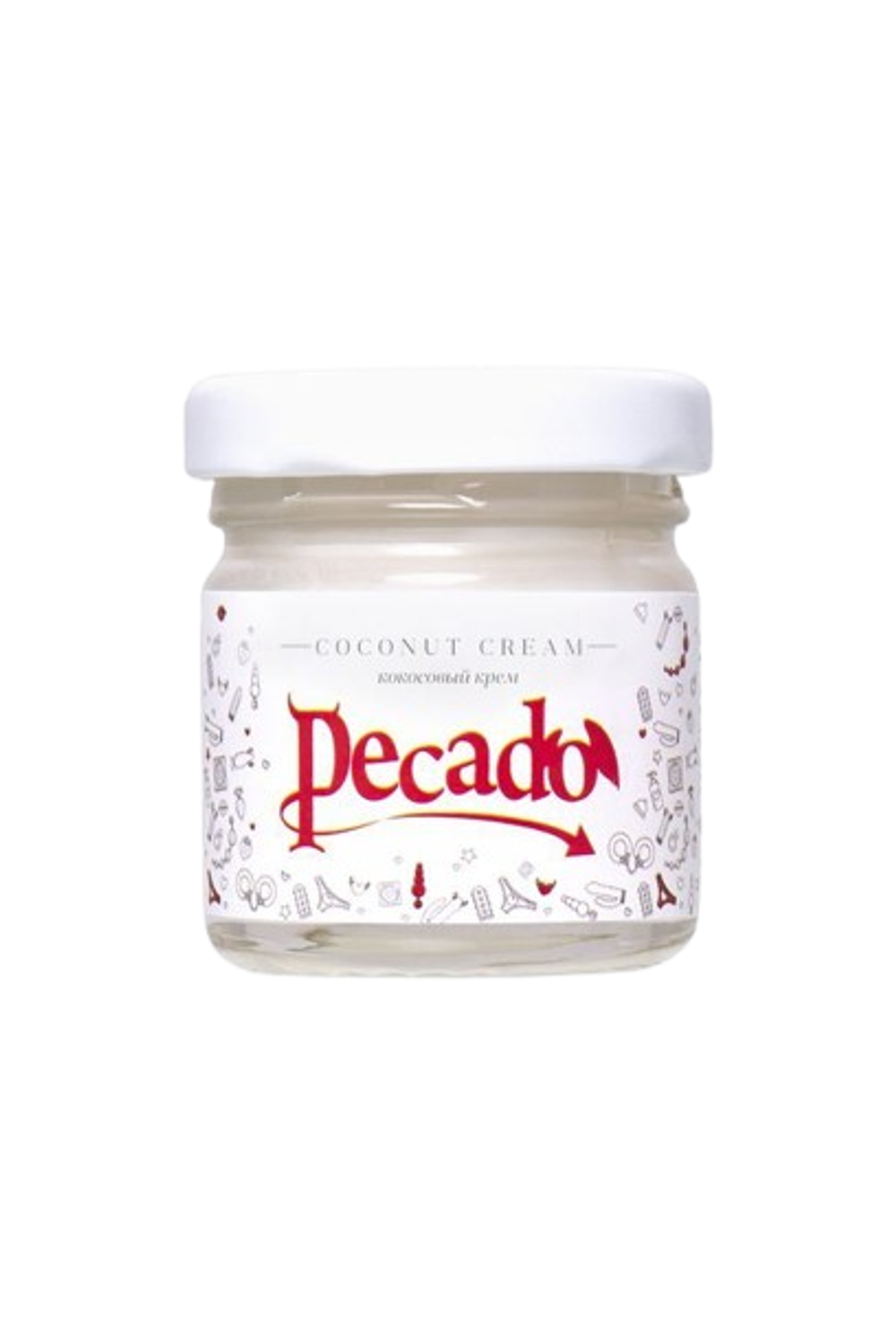 Аромасвеча для массажа Pecado - Кокосовый крем