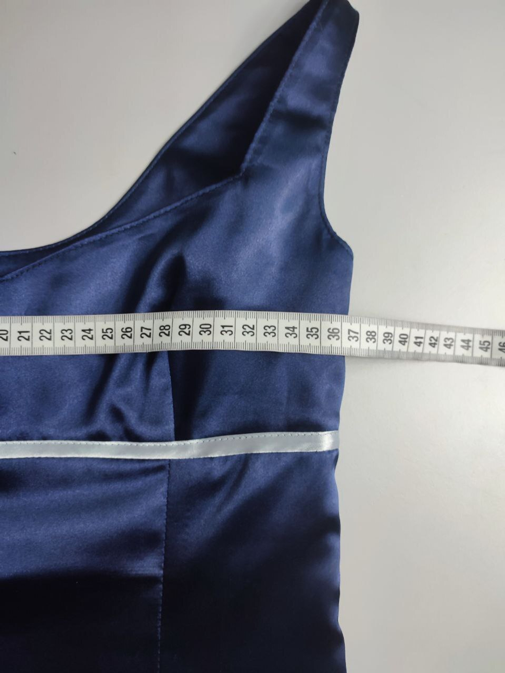 Платье вечернее глубокого синего оттенка 40 размер