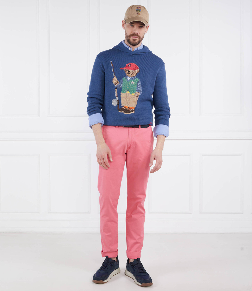 Свитер POLO RALPH LAUREN - голубой(710899223)