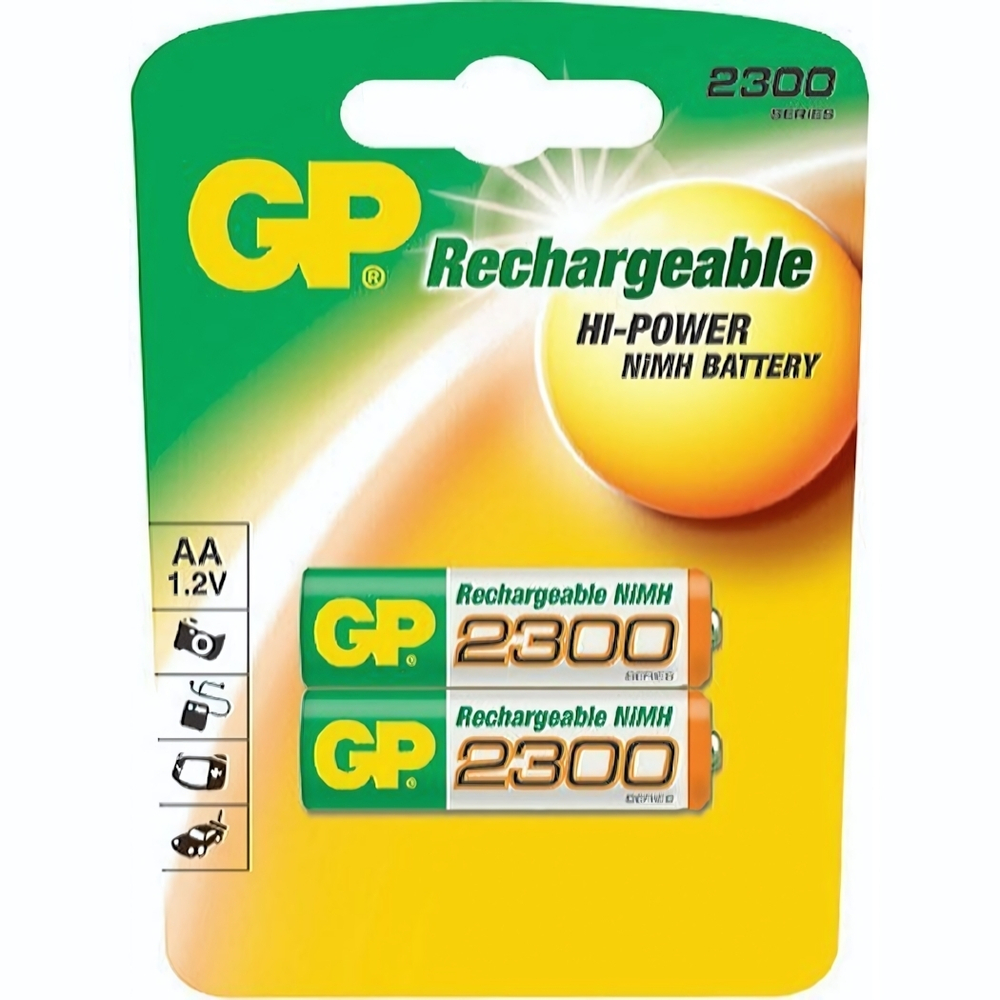 Аккумулятор GP R06 2300 mAh BL/2 (комплект 2 шт)