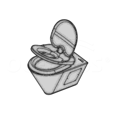 Унитаз подвесной (детский) 1-003.4