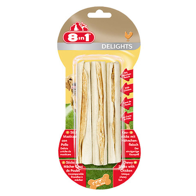 8in1 Delights Sticks 3х30 г - палочки для собак с курицей