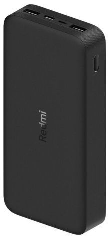 Аккумулятор Xiaomi Redmi Power Bank Fast Charge 20000 Черный