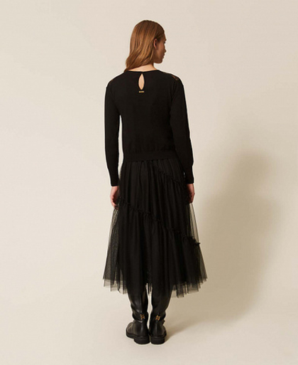 TWINSET Юбка многослойная из тюля