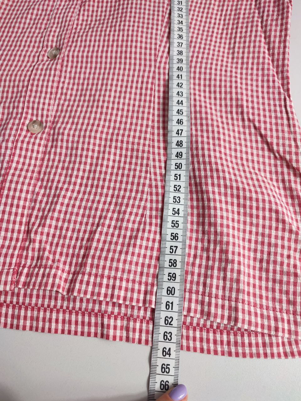 Рубашка Ex Officio в клетку с хлопком 44 размер