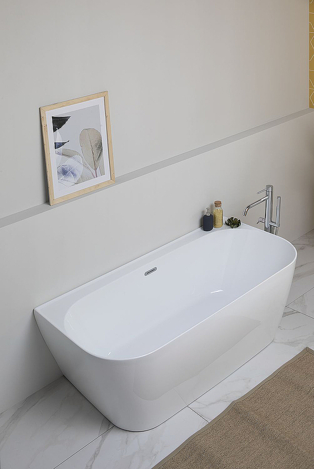 Акриловая ванна Allen Brau Priority 3 170x78 2.31003.21 белый матовый