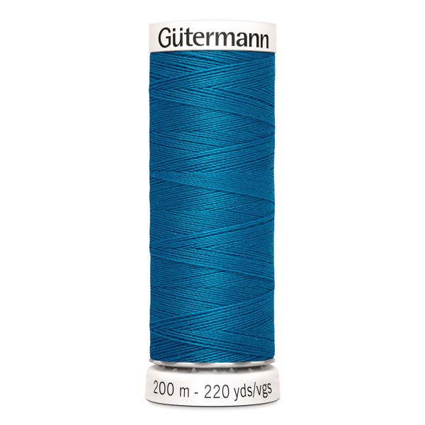 Нитки универсальные Gutermann Sew-all 100 (200 метров), 5 кат. | 025 св. морская волна