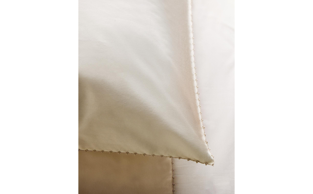 Наволочка Zara Home, хлопок 100%, однотонный, 8610/091