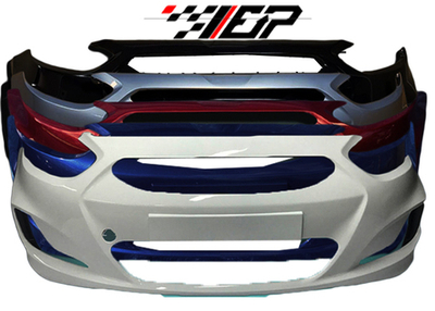 Передний бампер Hyundai Solaris 1 2010-2014 все цвета