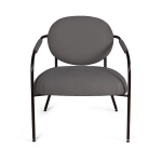 Лаунж кресло EGO, велюр черный