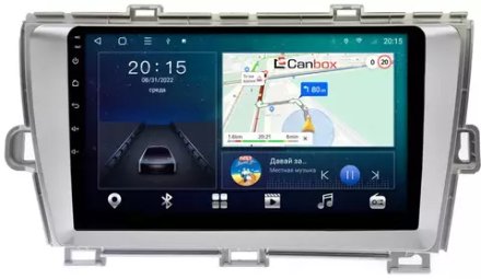 Магнитола для Toyota Prius 30 2009-2016 (левый руль) - CanBox 9211 Android 10, 8-ядер, SIM-слот
