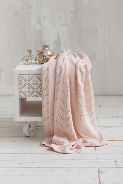 Плед детский 100х150 Luxberry Lux 5 пудра