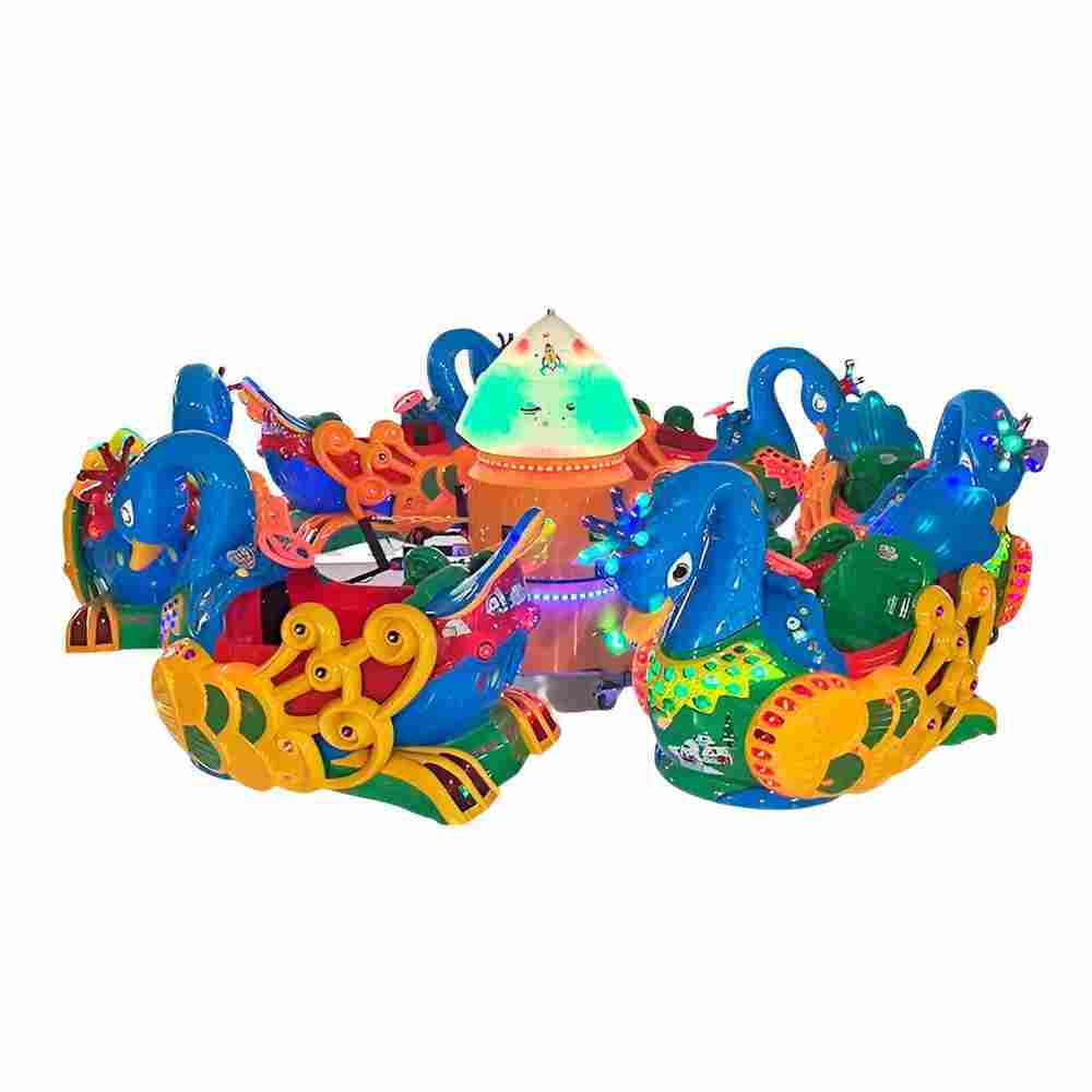 Электрическая Аттракцион карусель «Танец лебедей», 3,6×3,6×1,6 м