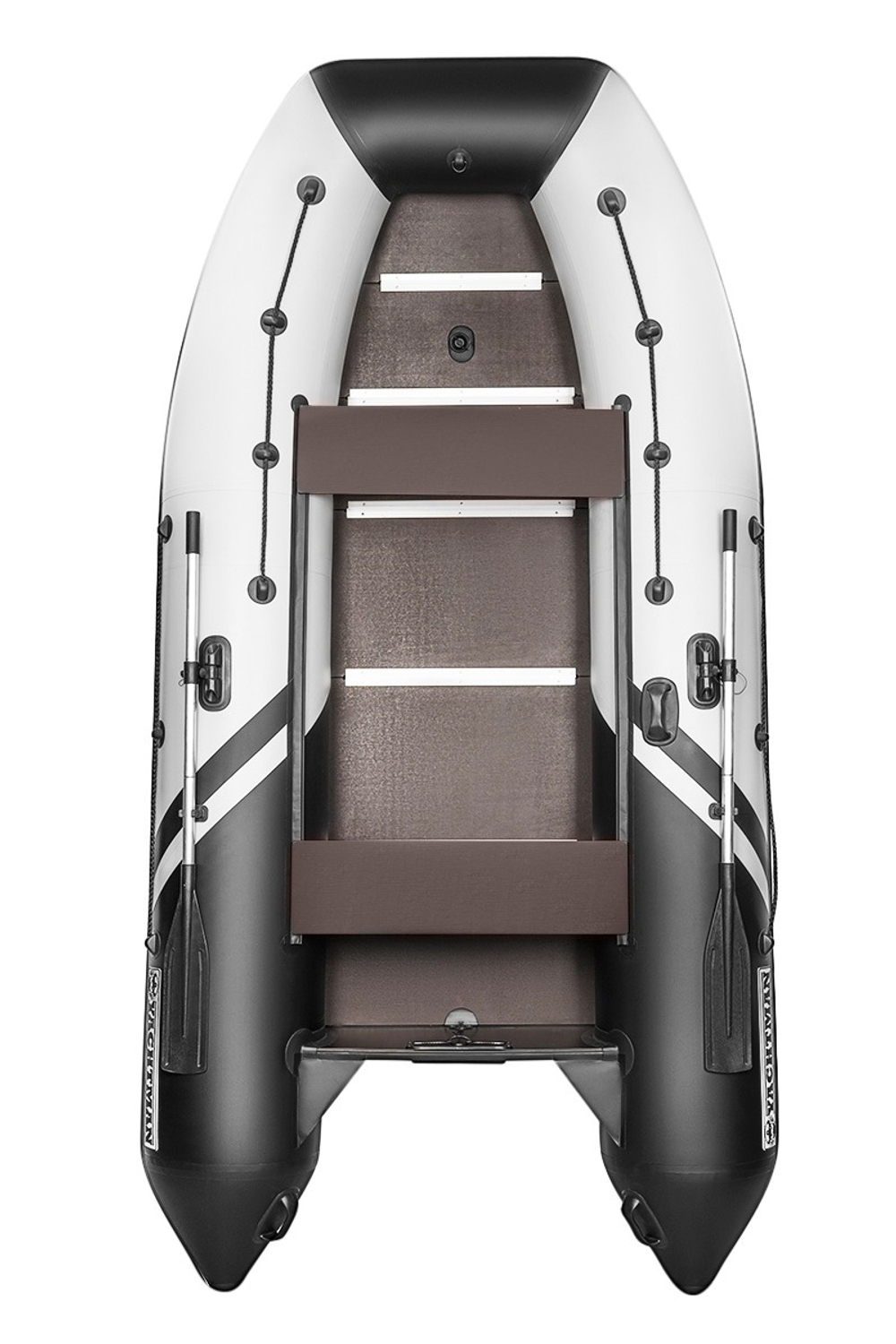 YACHTMAN-340 СК белый-черный + KAMISU T 9.9 BMS (комплект лодка + мотор)