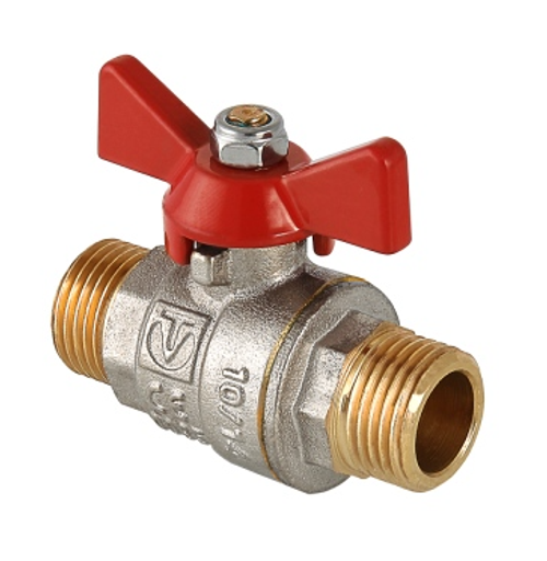 Кран шаровый 25 (1") НН бабочка (Италия)