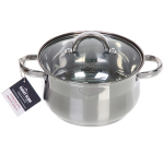 Набор посуды из нержавеющей стали ADELE 3 предмета (3 кастрюли 1,9л, 2,7л, 3,4л), DH08-6