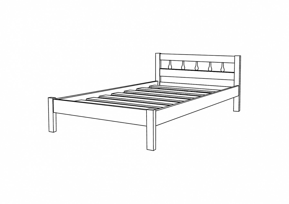 Тахта "Дача" 90х200 без матраса