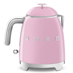 SMEG KLF05PKEU Мини чайник электрический, розовый