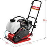 Виброплита бензиновая ЗУБР ВПБ-15 А