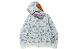 Худи A BATHING APE Space Camo Shark Full Zip Double Hoodie, 1G20-115-004