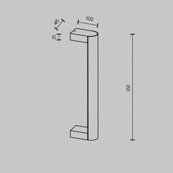 Накладной светильник Maytoni Theorema MOD288WL-L5CH3K