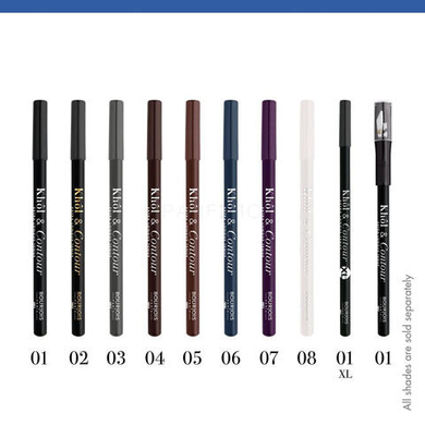 Контур для глаз Bourjois  Paris Khol & Contour XL 001 Noir-issime 1,65 г