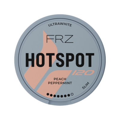 СНЮС HOTSPOT PEACH PEPPERMINT (120МГ) - ПЕРСИК ПЕРЕЧНАЯ МЯТА