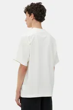 Футболка SHU свободная плотная белая