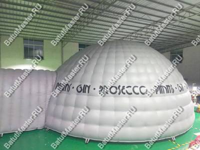 Надувной шатер "Иглу" ПВХ, 7,5*5,5*4 м