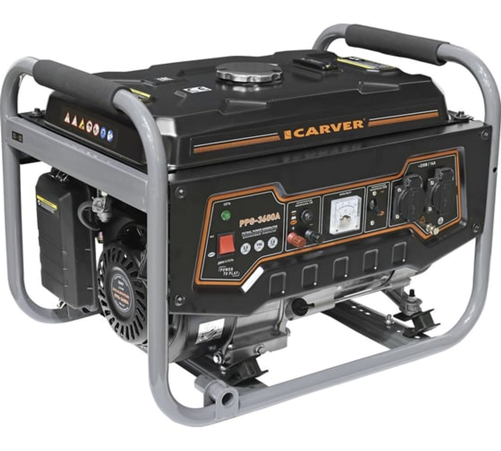 Генератор Carver PPG- 3600 бензин