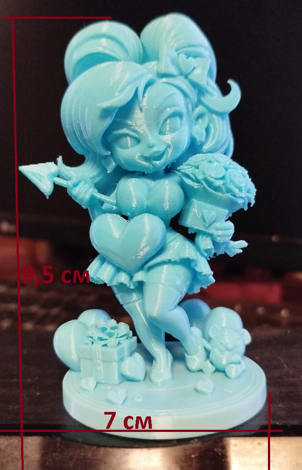 Девушка - 3D фигурка подарок универсальный на все случаи жизни