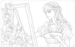 Little Mistresses. Coloring Book