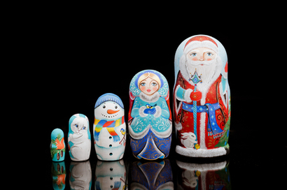Новогодние матрешки