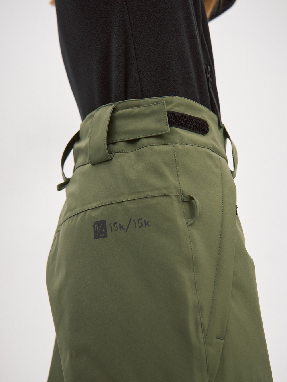 Брюки утепленные горнолыжные Таклик (хаки)