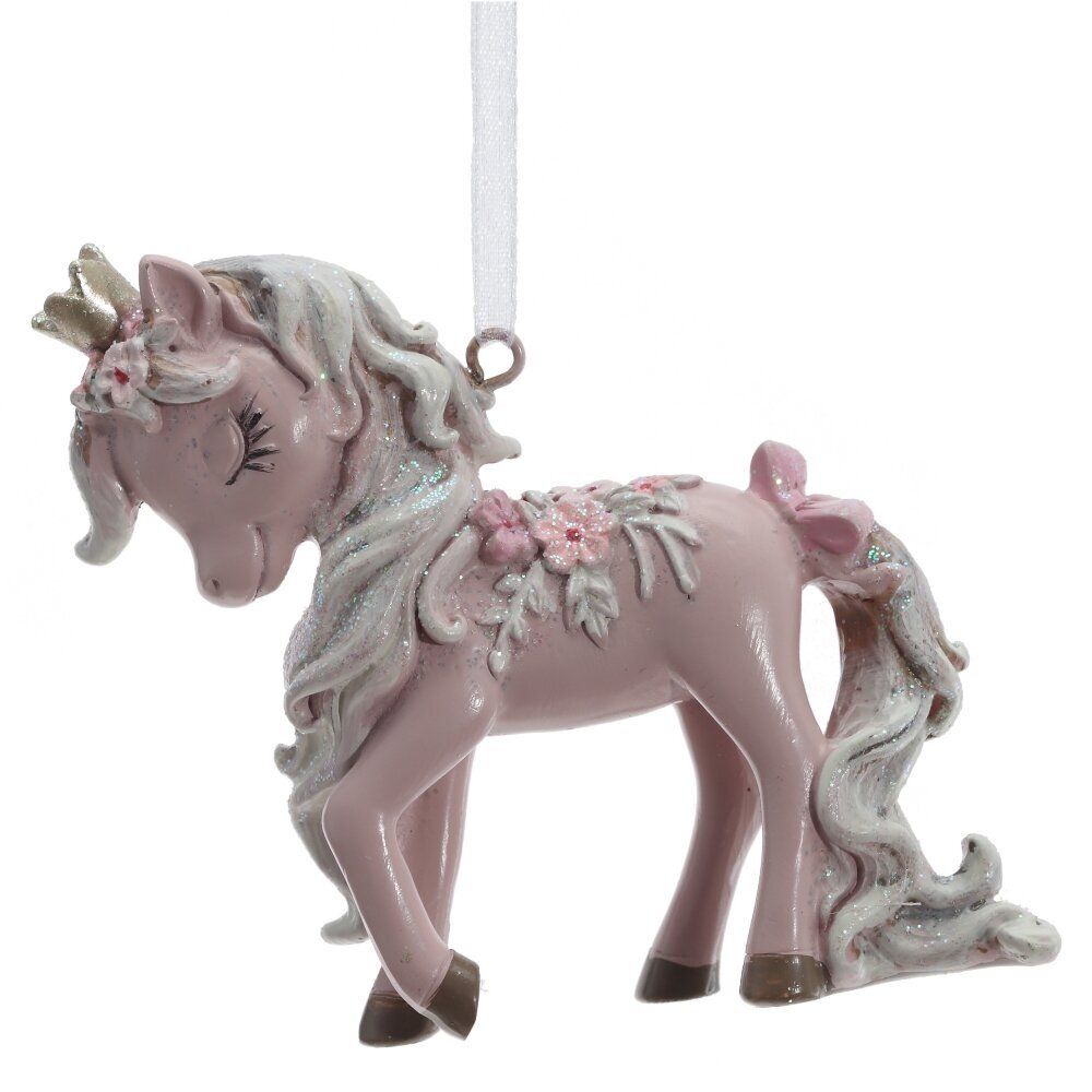 GAEM Фигурка декоративная подвесная "Лошадка", L8 W2,5 H7,5 см, 2в.