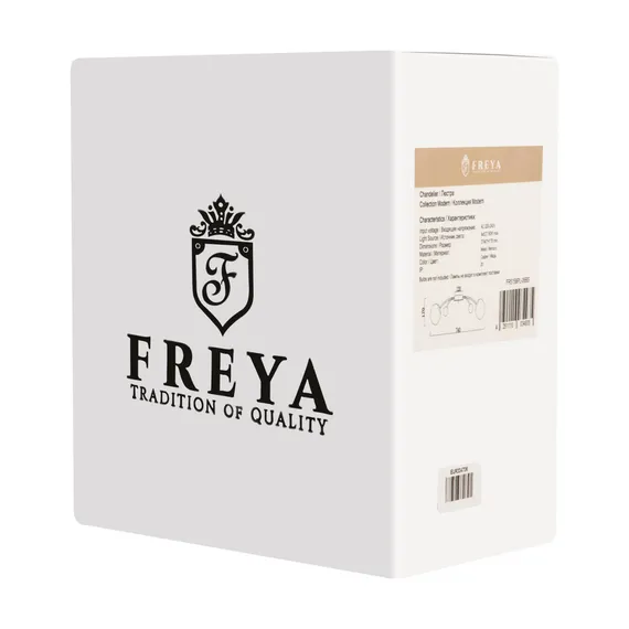 Люстра FR5158PL-06BS Пламя E27x6 Freya fr5158pl-06bs