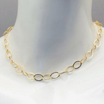 Цепочка (Юж. Корея), позолота, размер звена 12*9 мм, цена за 10 см