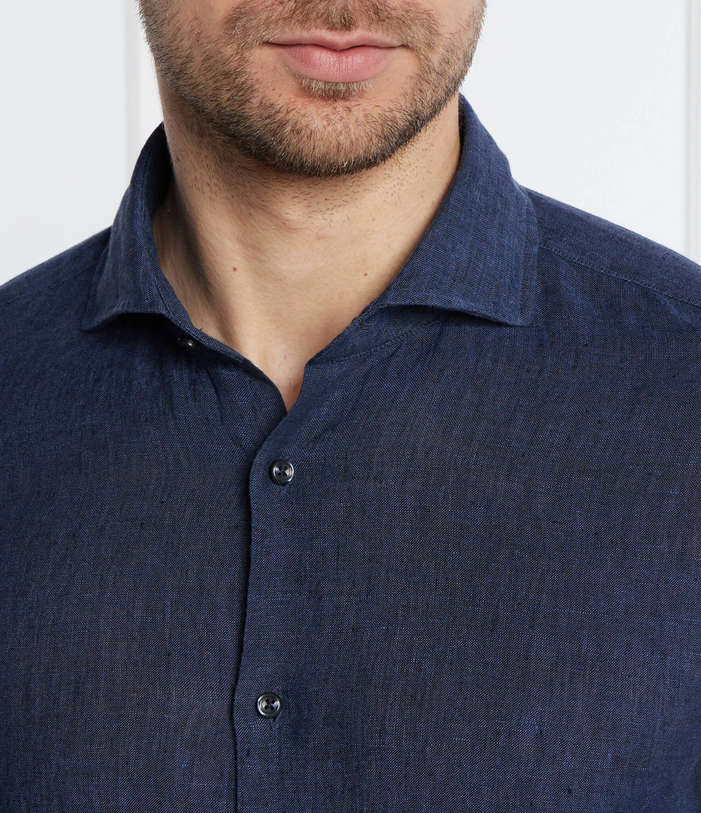 Льняная рубашка 146Pai-W Joop! - темно-синий(30041389)