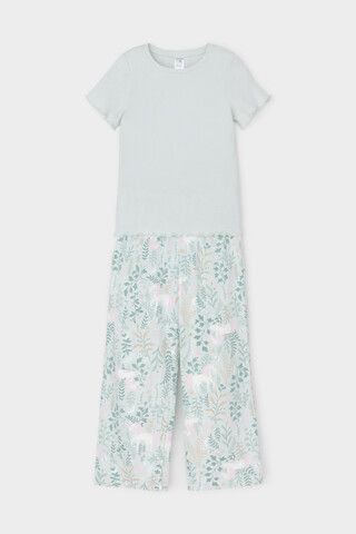 пижама  для девочки  К 1636/серое небо,лесная тайна