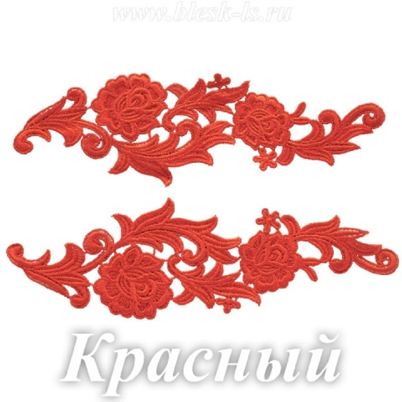 Лейсы кружевные, Красный (модель R)