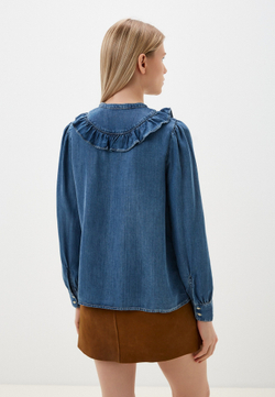 Рубашка женская LEVI'S CARINNA BLOUSE DENIM DARK INDIGO - WORN IN