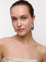 Серьги "Towel" Silver