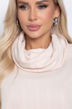 Пончо Арина (молочное) Б11008 LT Collection