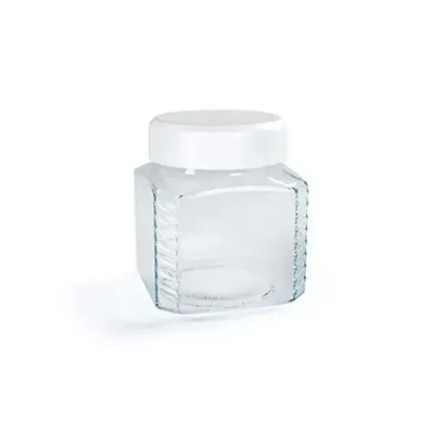 Банка для сыпучих продуктов Rondo 0,25 л (снежно-белый)