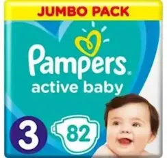 Uşaq bezi \ Подгузники \ Diapers Pampers 3 Jumbo 82 pcs.