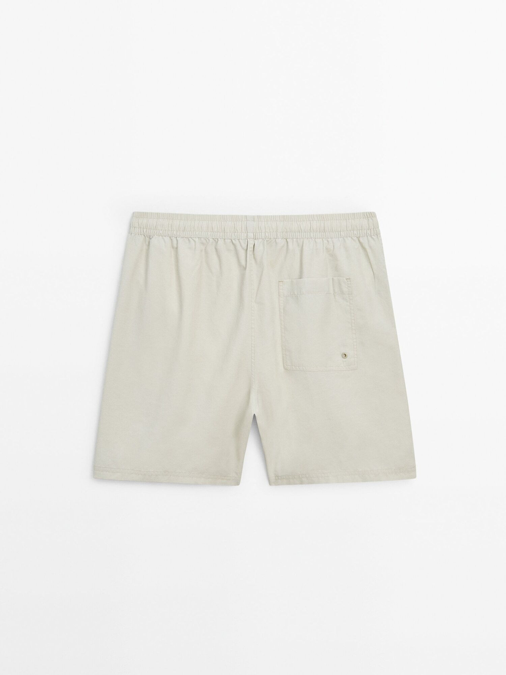 Massimo Dutti Однотонные плавки,  бежевый