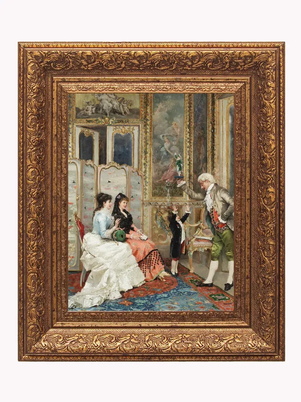 Картина на стену интерьерная на холсте 31*37 см