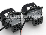Билед модули Aozoom X9 (прямоугольные) 3.0 дюйма, 12V 52/57W, 4300/4600Lm (комплект, 2шт)